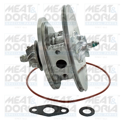Core assembly, turbocharger
